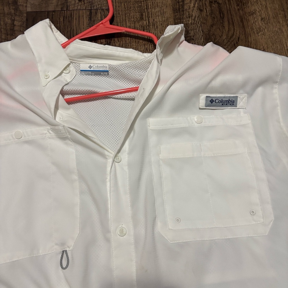 White Button-Up Shirt - Picture 3 of 3
